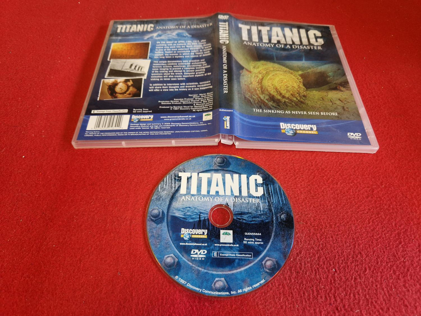 TITANIC ANATOMY OF A DISASTER till DVD