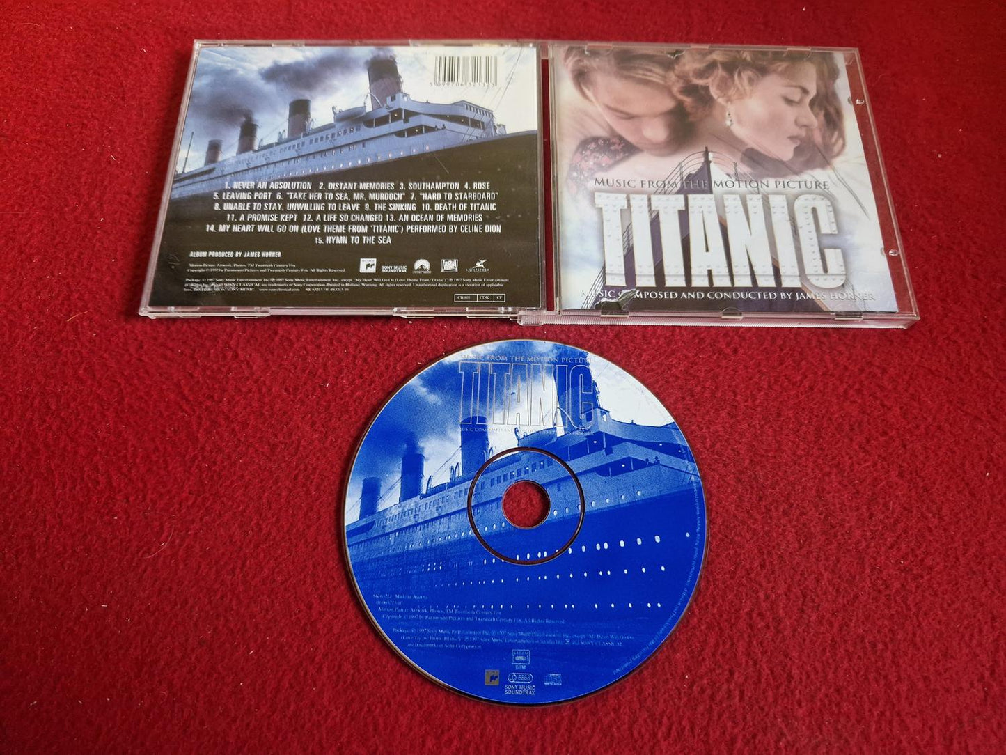 TITANIC - MUSIC FROM THE MOTION PICTURE till CD