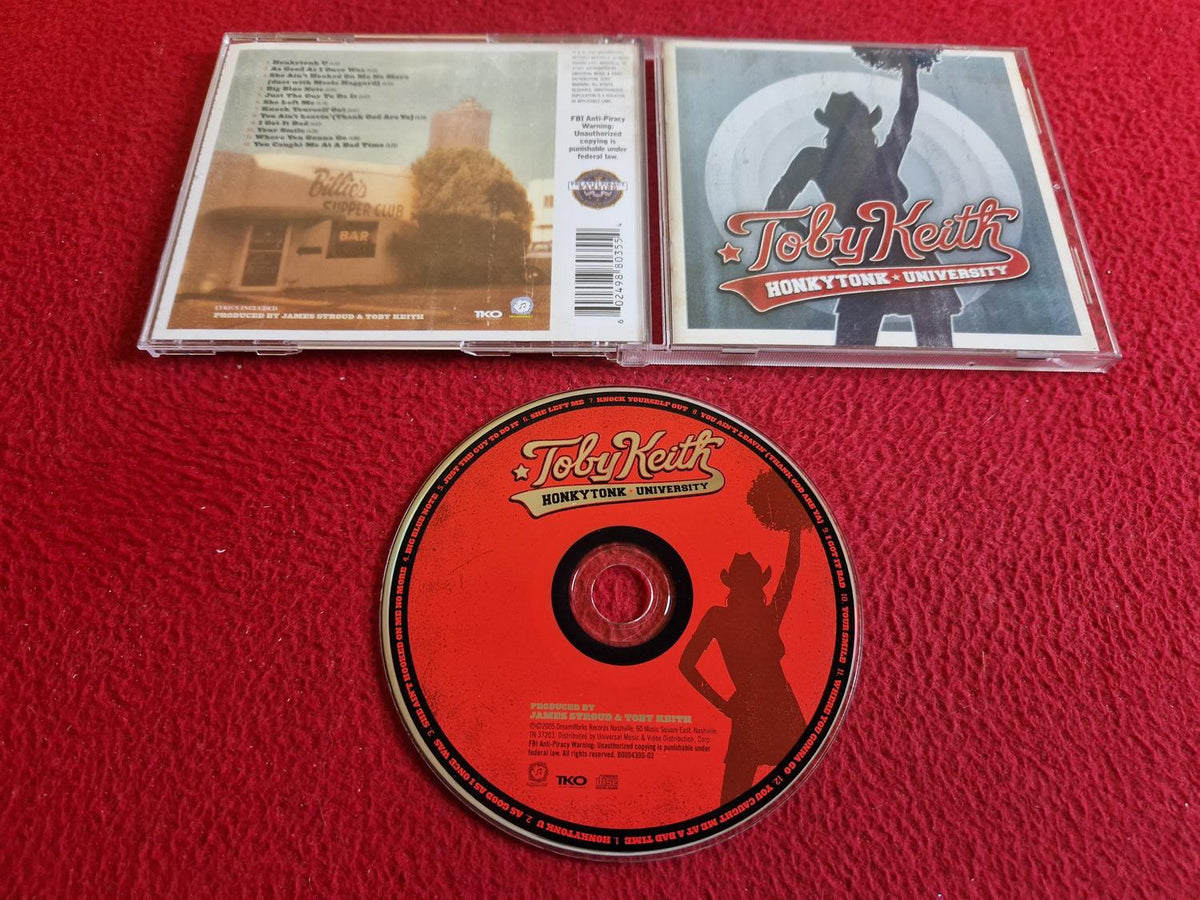 TOBY KEITH HONKYTONK UNIVERSITY CD