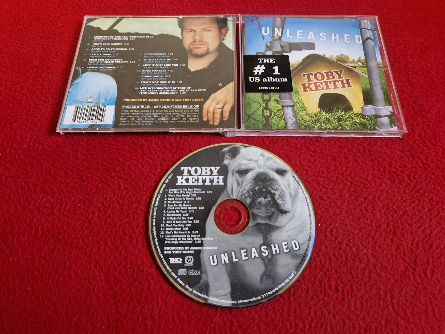 TOBY KEITH UNLEASHED CD