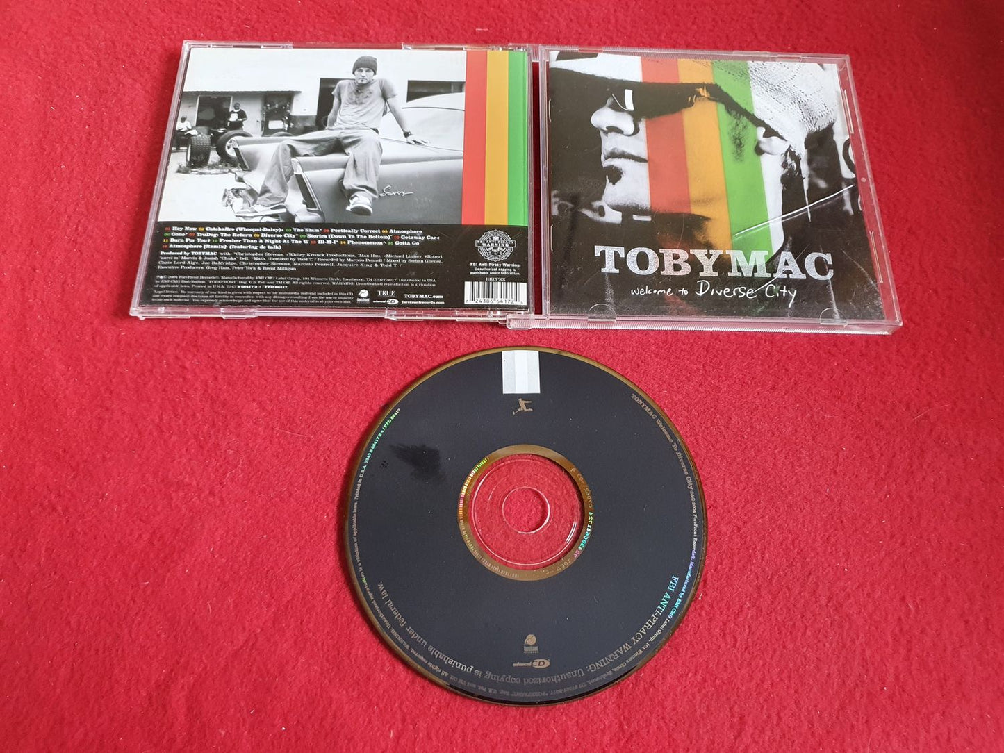 TOBYMAC WELCOME TO DIVERSE CITY till CD