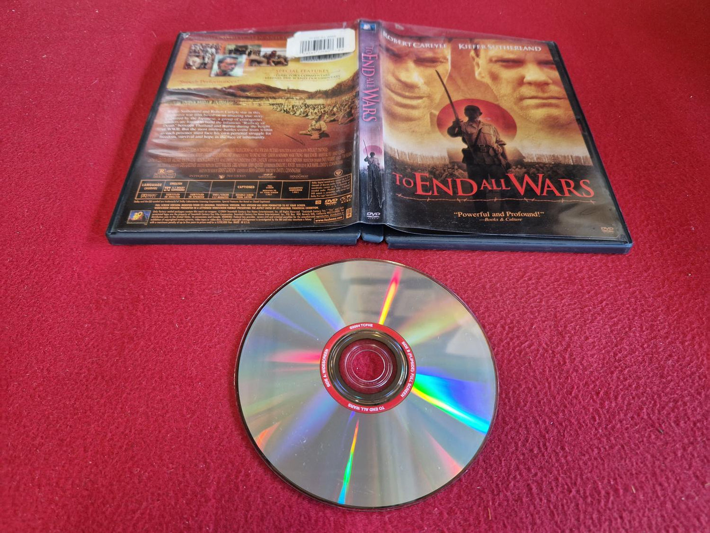 TO END ALL WARS till DVD