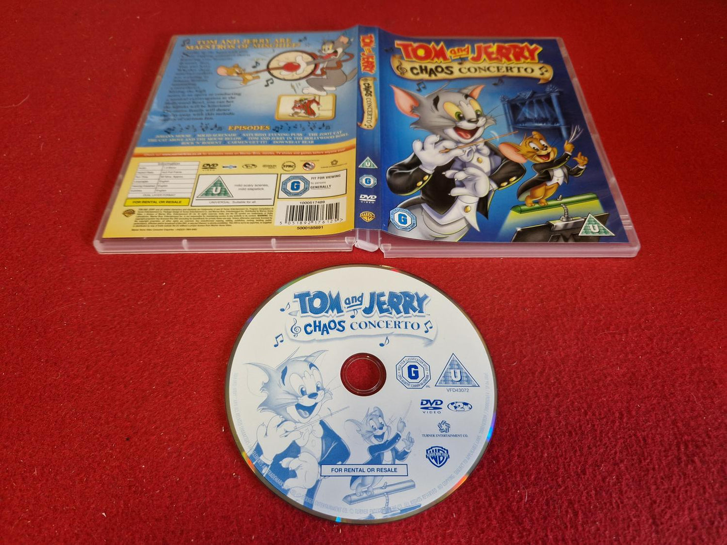 TOM AND JERRY CHAOS CONCERTO till DVD