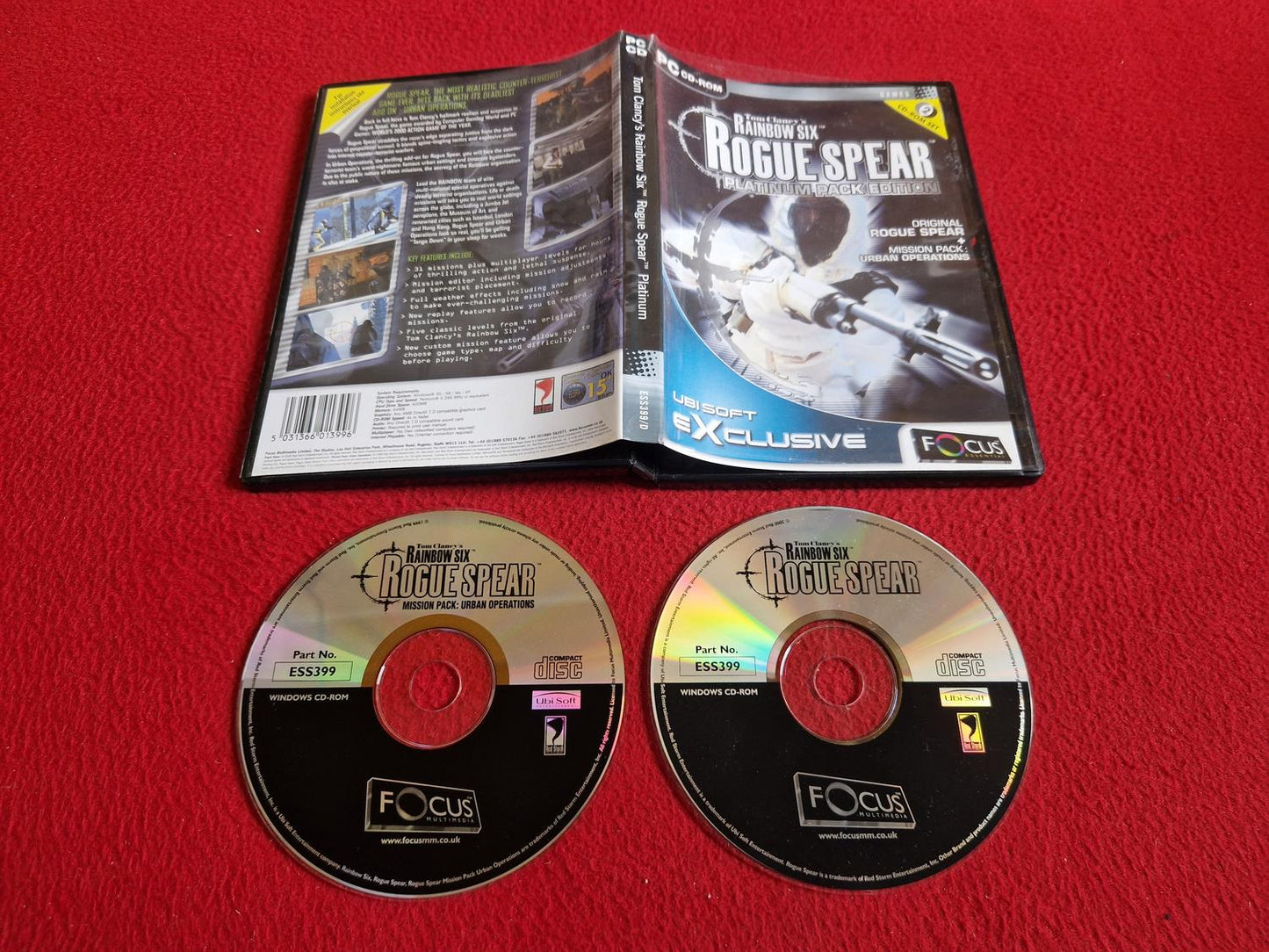 TOM CLANCYS RAINBOW SIX ROGUE SPEAR PLATINUM till PC