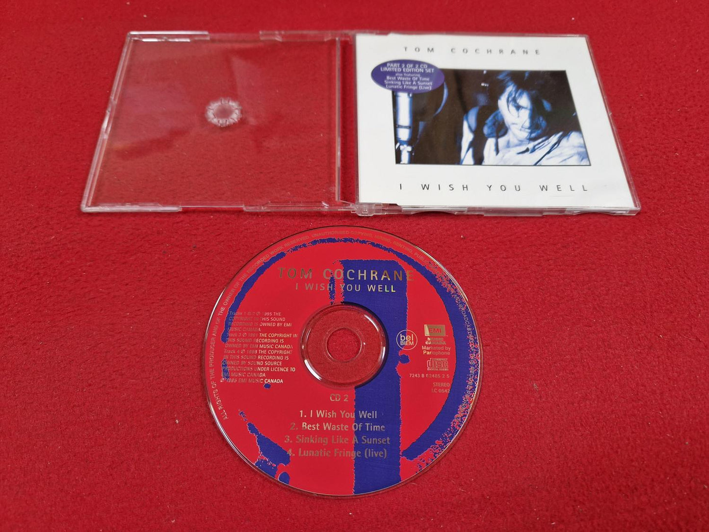 TOM COCHRANE I WISH YOU WELL SINGEL till CD