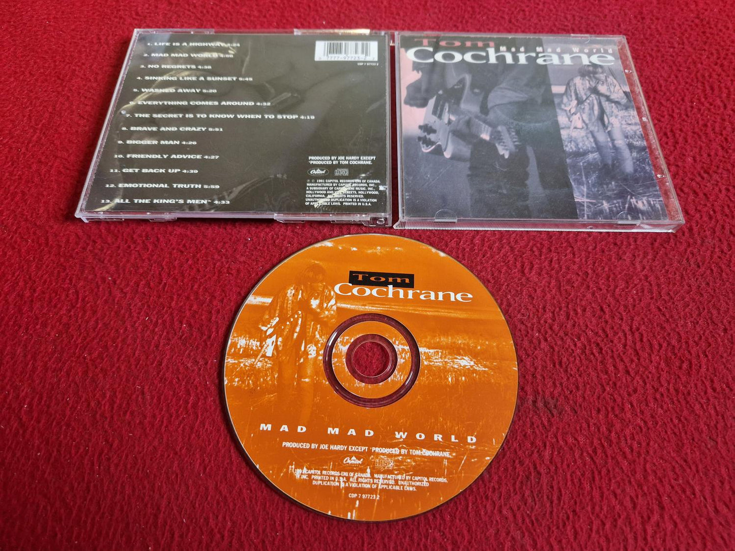 TOM COCHRANE MAD MAD WORLD CD