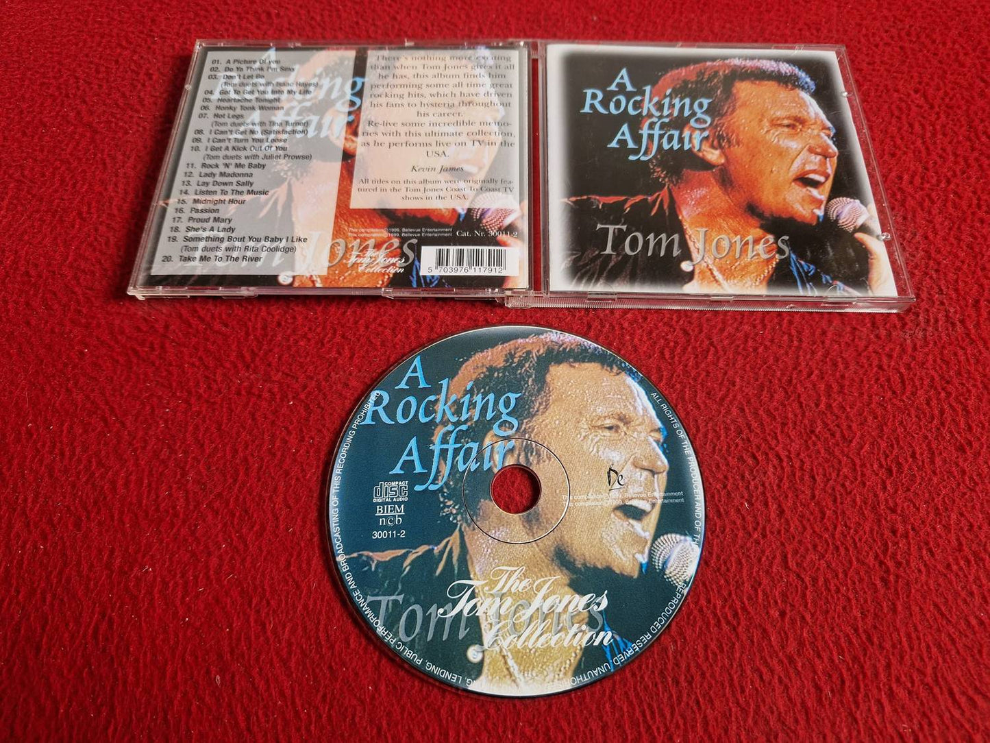 TOM JONES A ROCKING AFFAIR CD