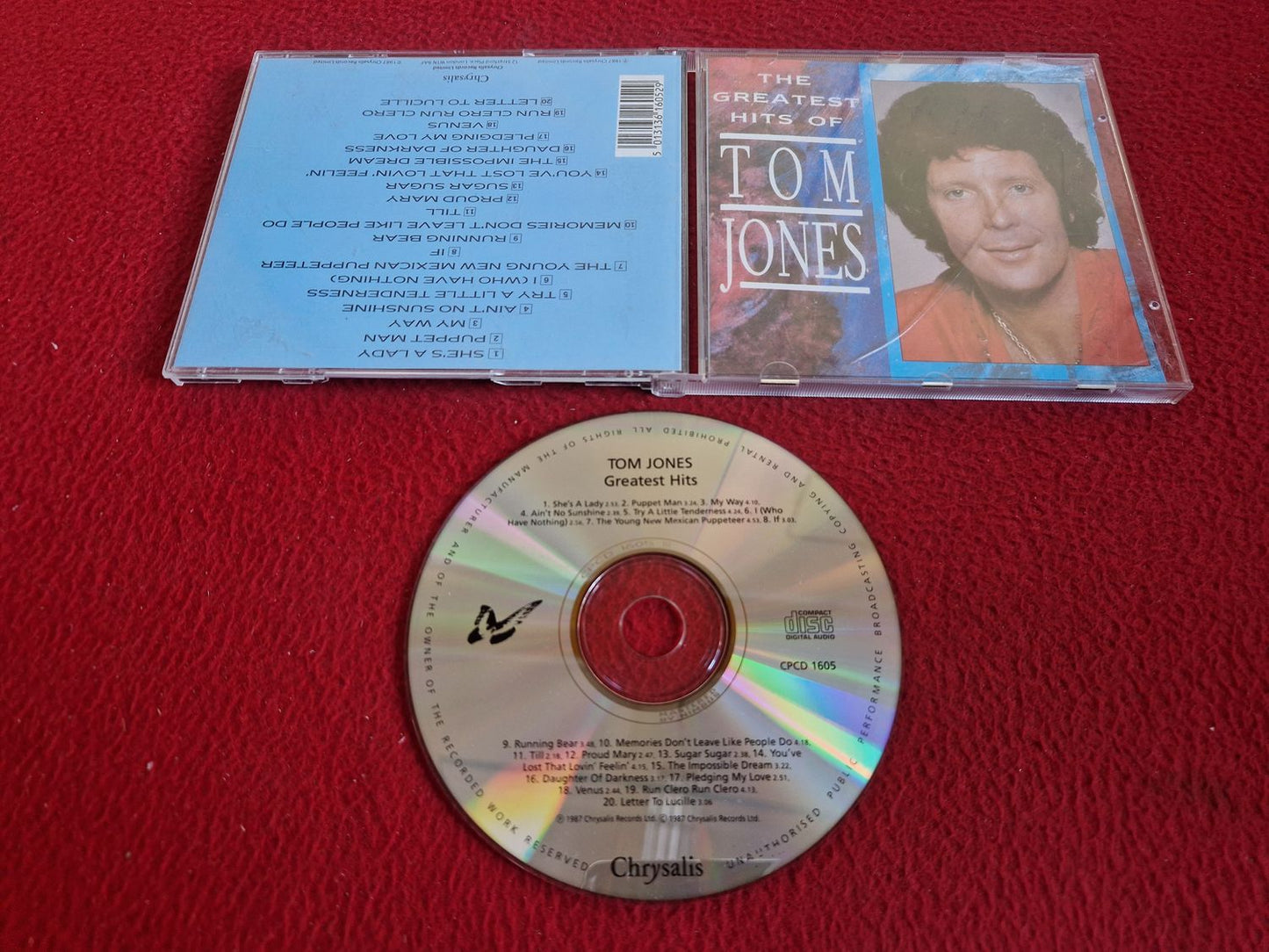 TOM JONES GREATEST HITS CD