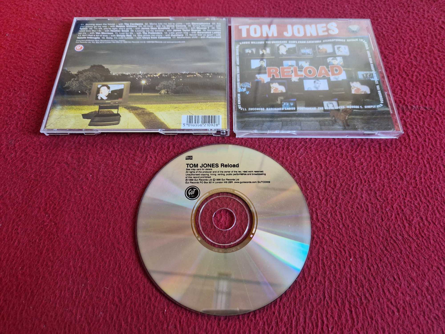 TOM JONES RELOAD CD