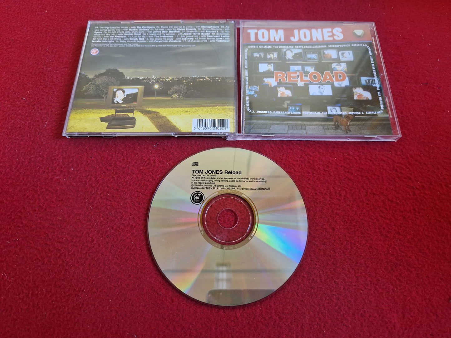 TOM JONES RELOAD till CD