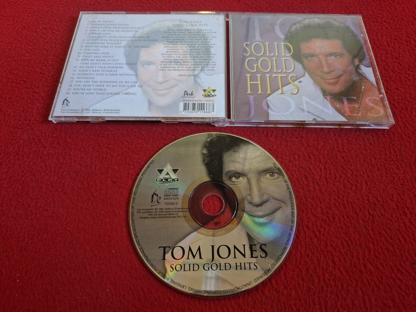 TOM JONES SOLID GOLD HITS CD