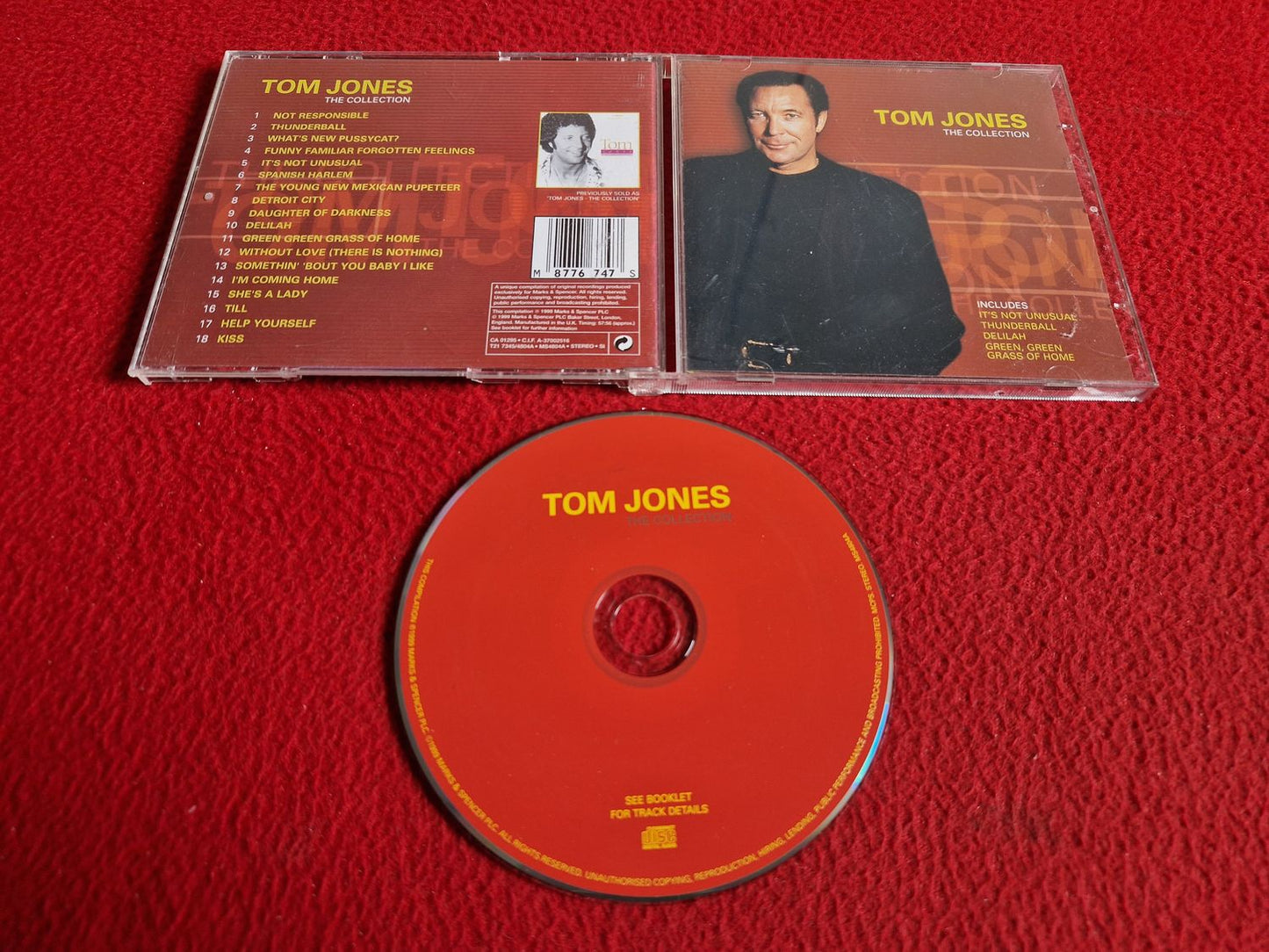 TOM JONES THE COLLECTION CD