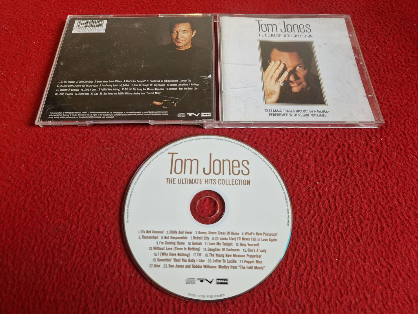 TOM JONES THE ULTIMATE HITS COLLECTION CD