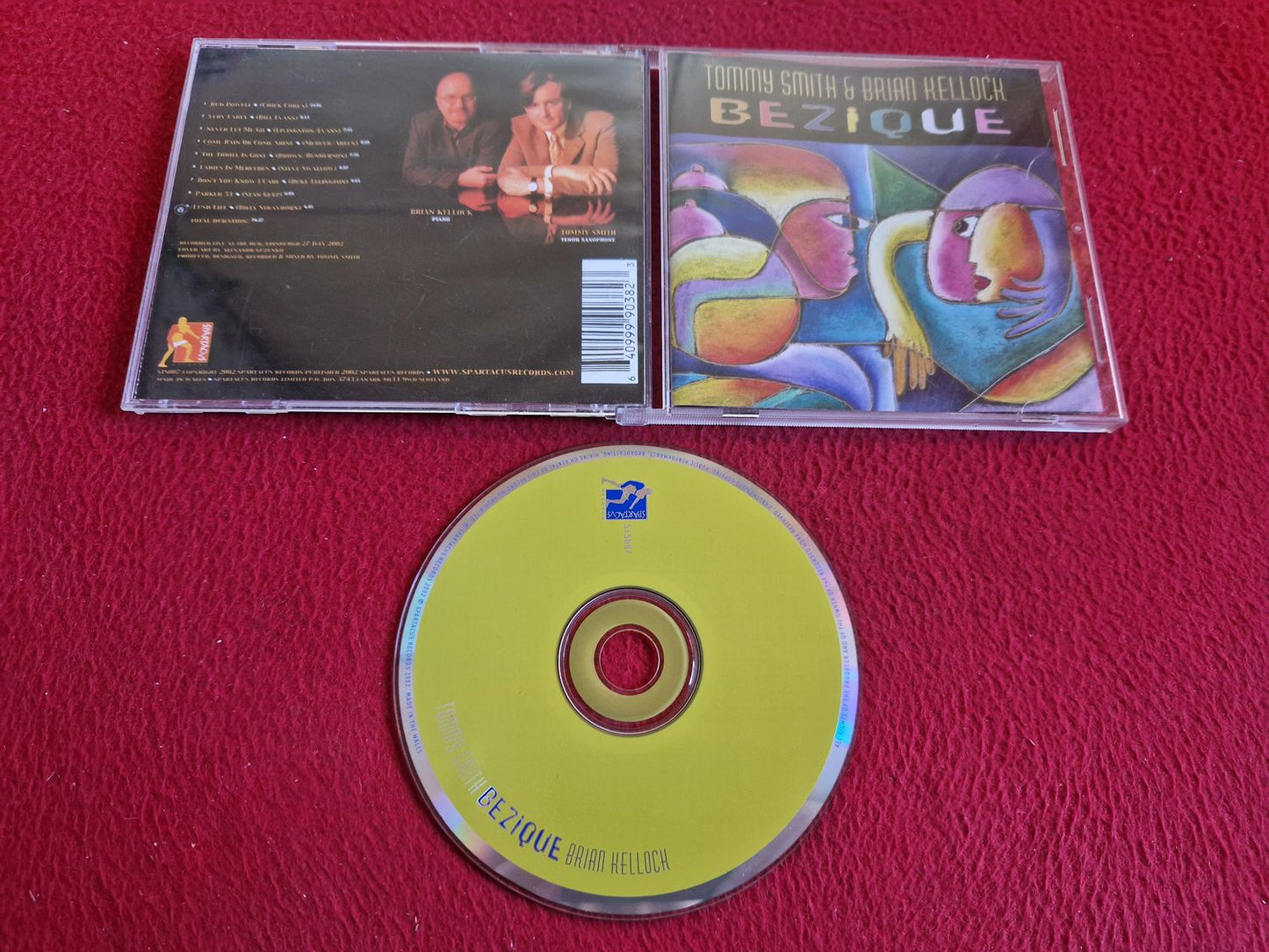 TOMMY SMITH & BRIAN KELLOCK BEZIQUE CD