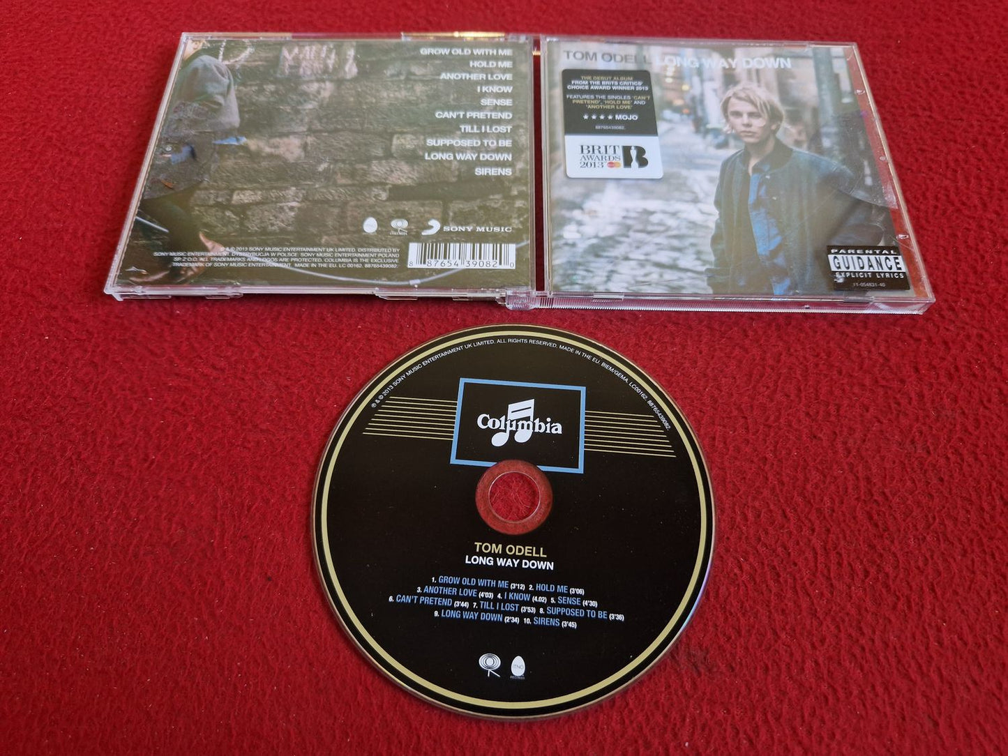 TOM ODELL LONG WAY DOWN CD