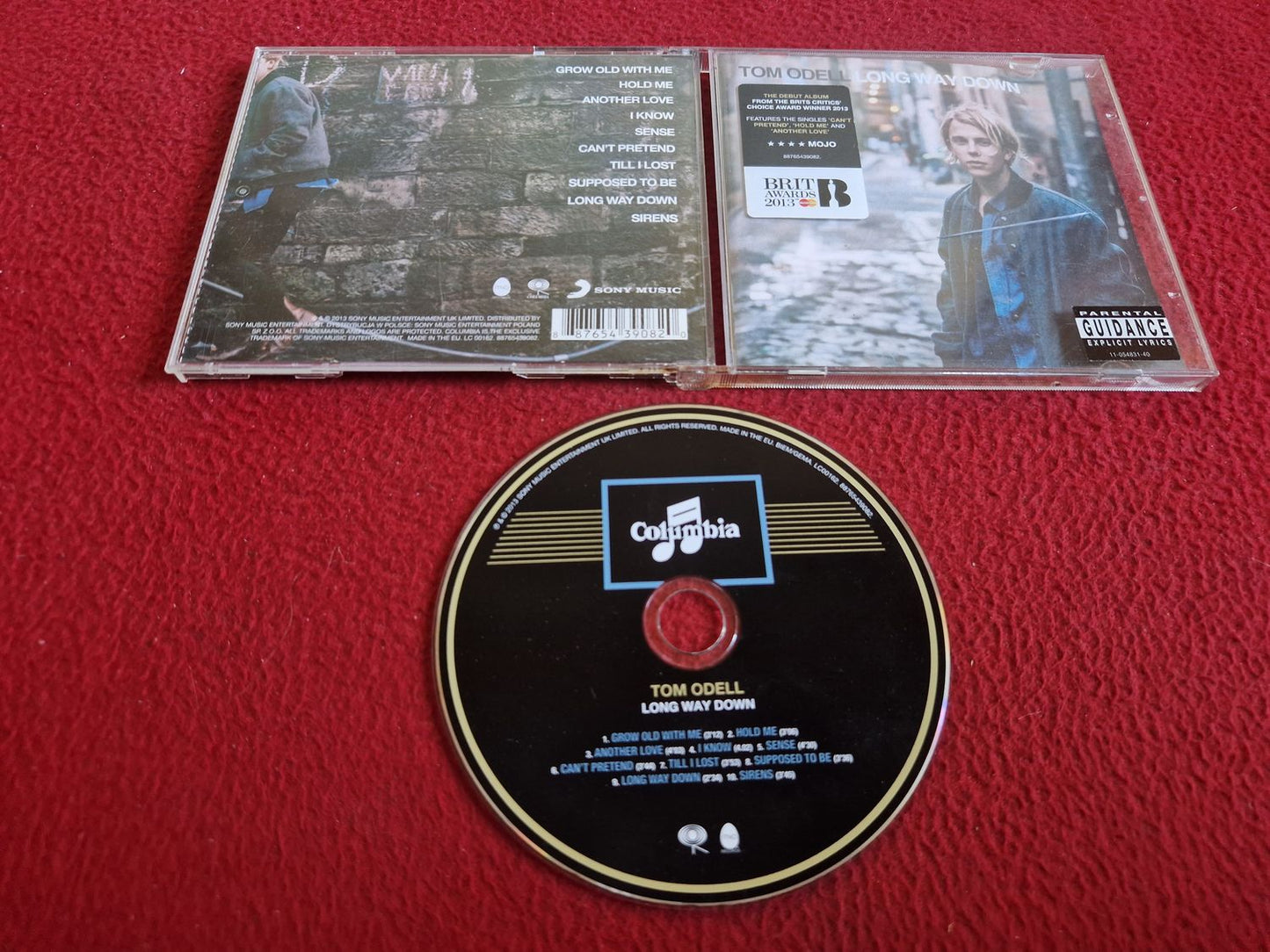 TOM ODELL LONG WAY DOWN CD