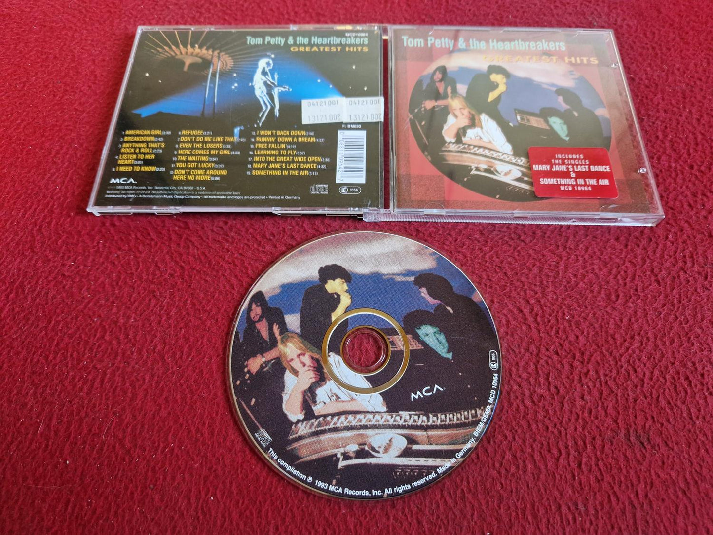 TOM PETTY & THE HEARTBREAKERS GREATEST HITS CD