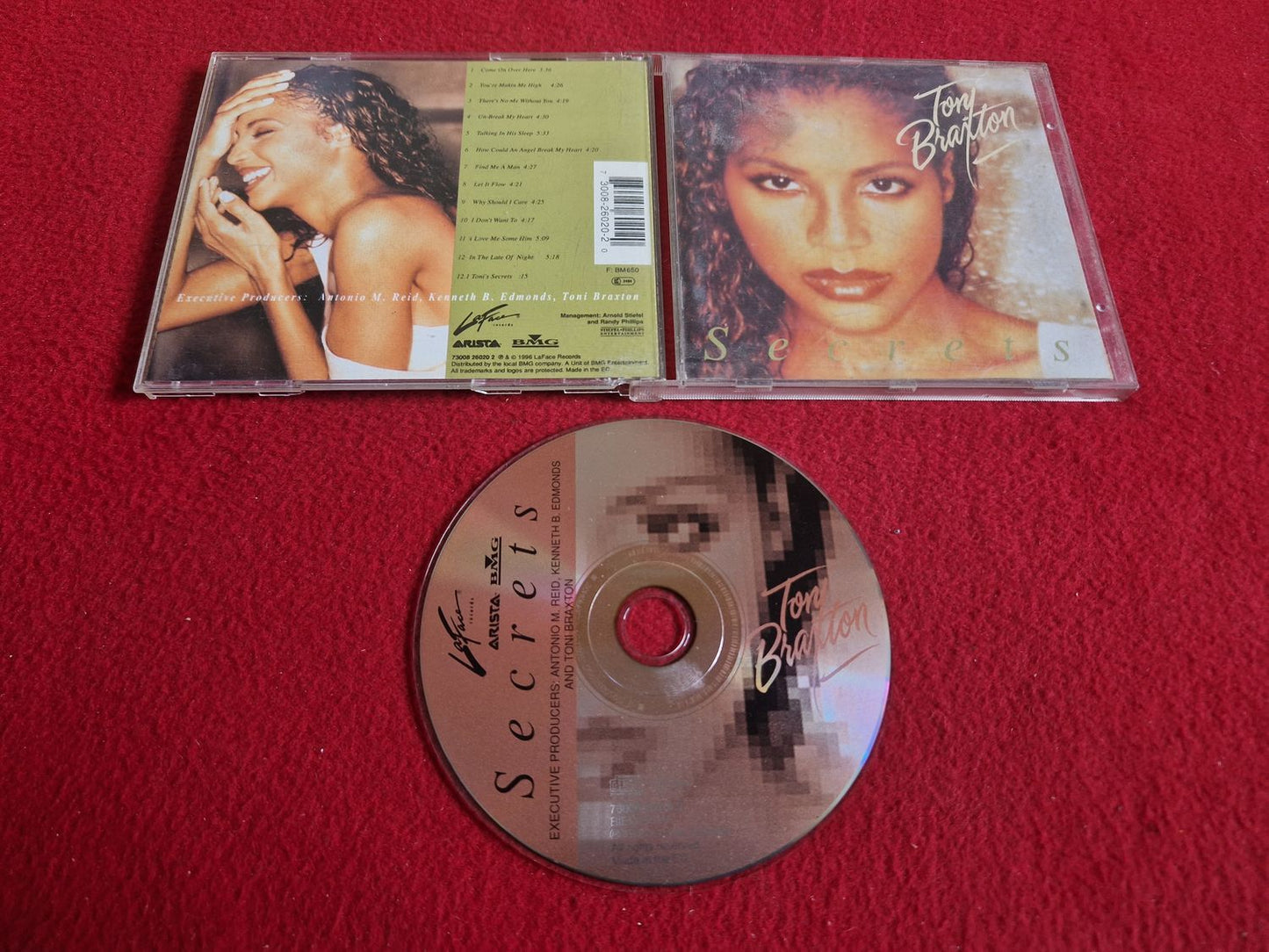 TONI BRAXTON SECRETS till CD
