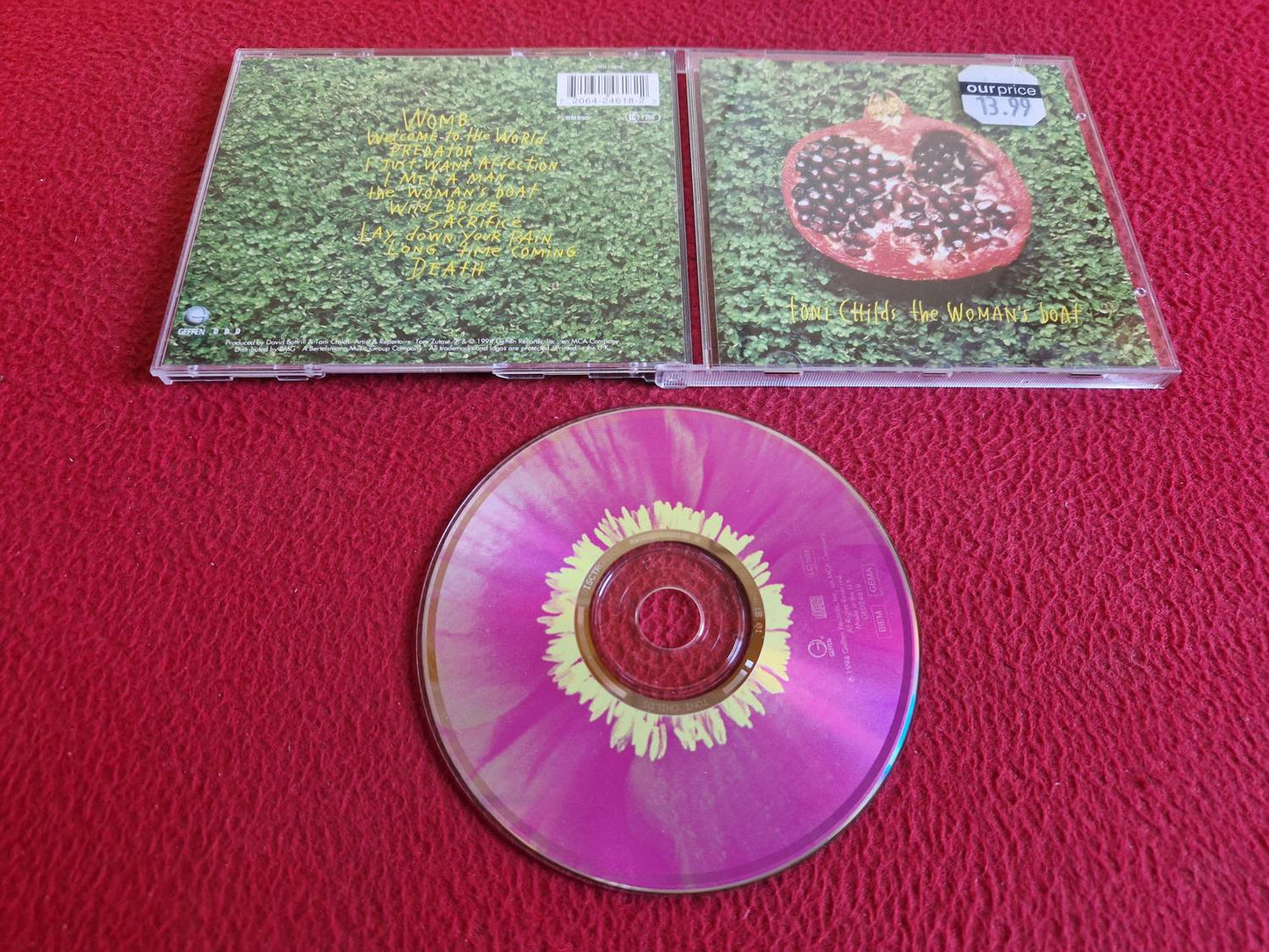 TONI CHILDS THE WOMAN'S BOAT CD