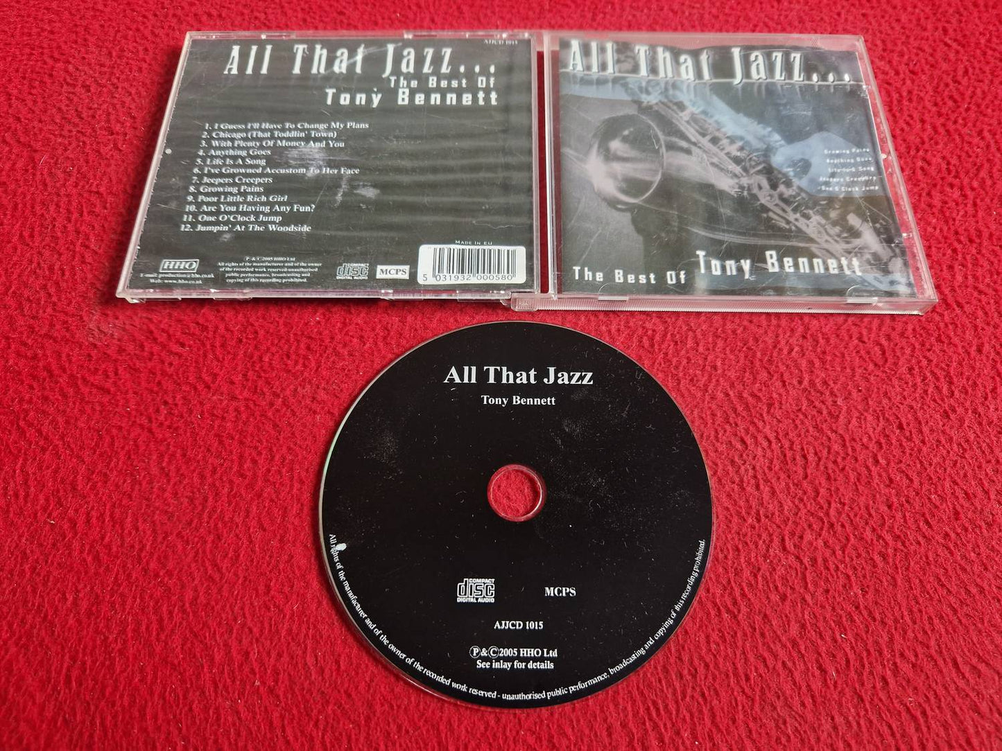 TONY BENNETT ALL THAT JAZZ... THE BEST OF CD