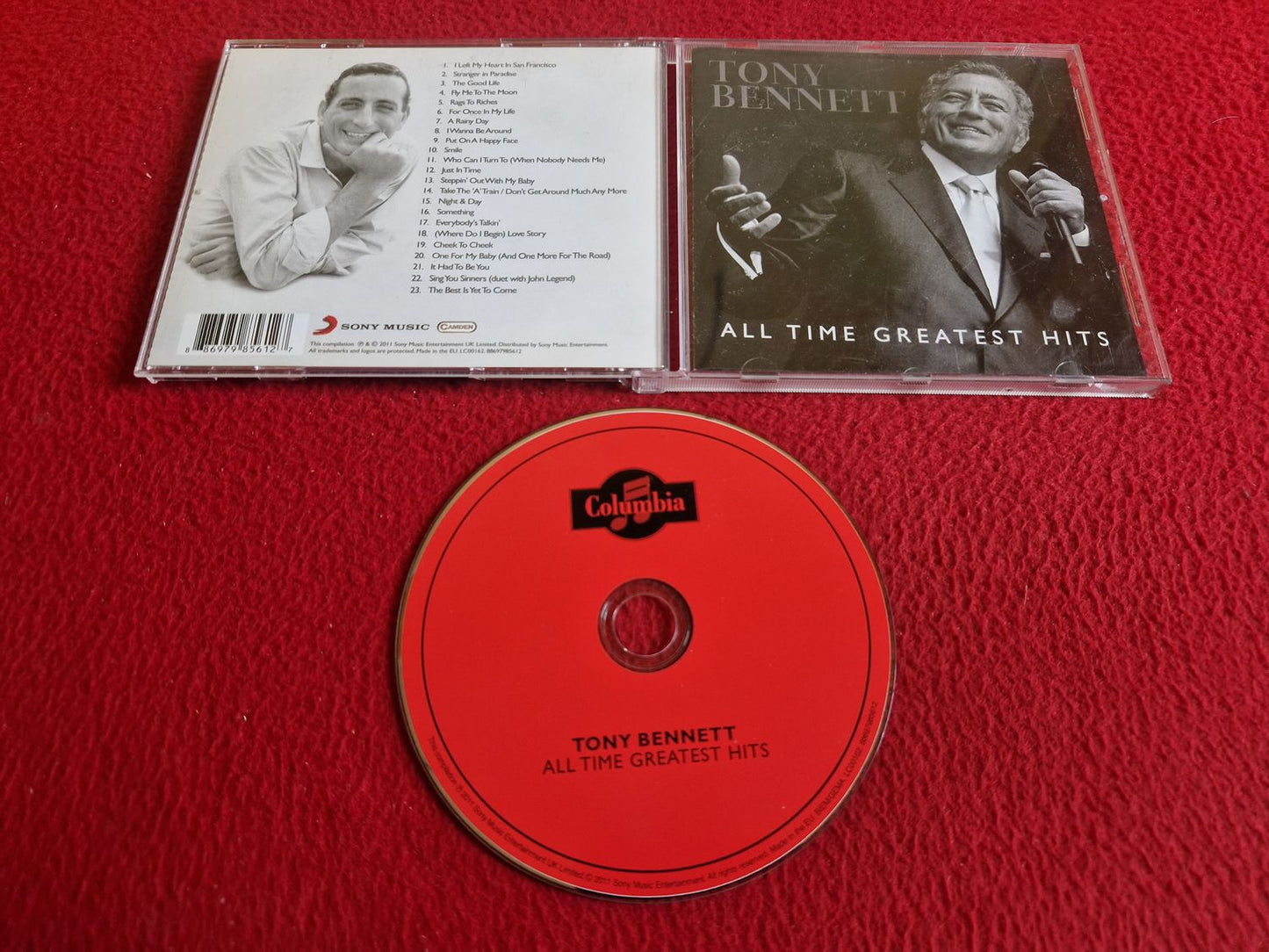 TONY BENNETT ALL TIME GREATEST HITS CD