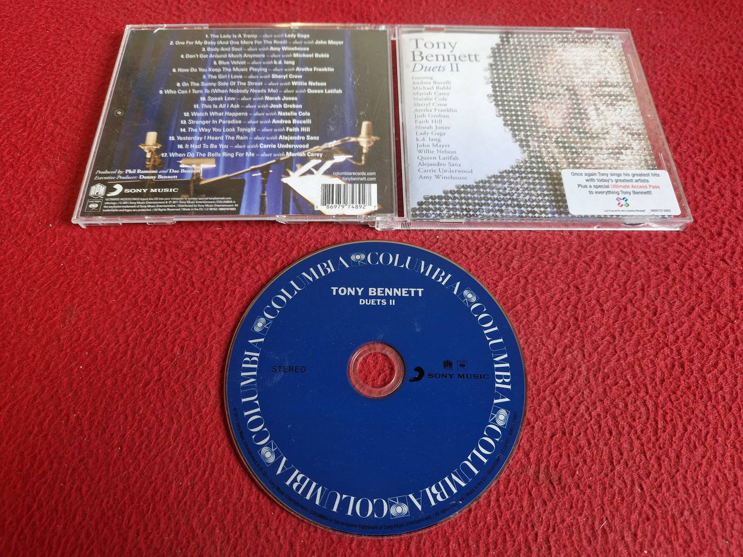 TONY BENNETT DUETS 2 CD