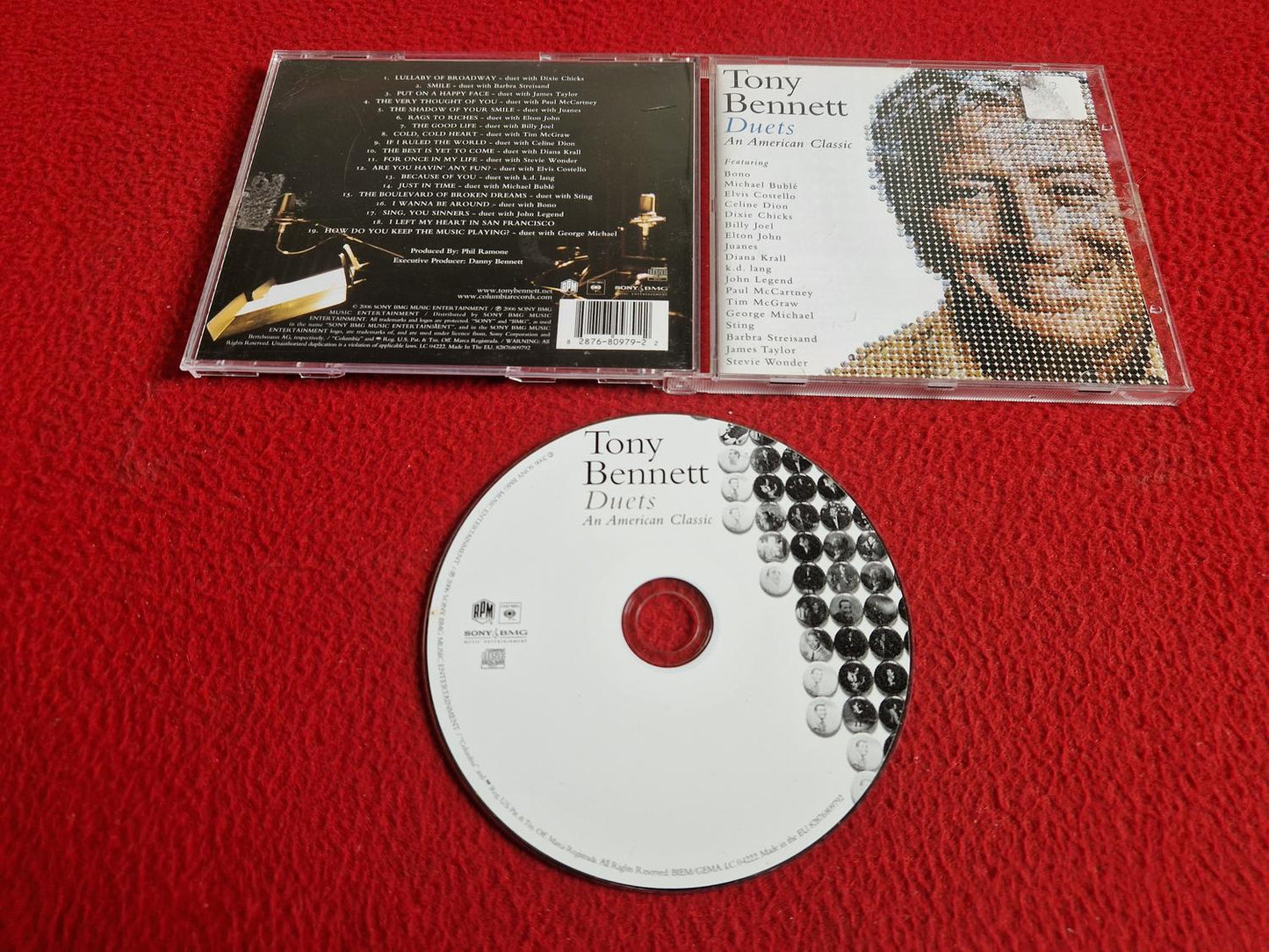 TONY BENNETT DUETS AN AMERICAN CLASSIC CD