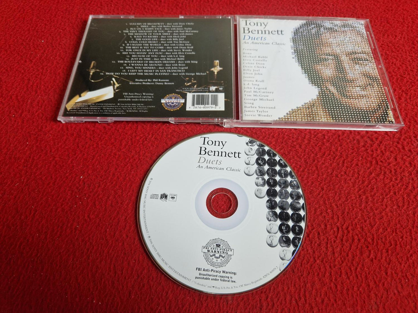 TONY BENNETT DUETS AN AMERICAN CLASSIC CD