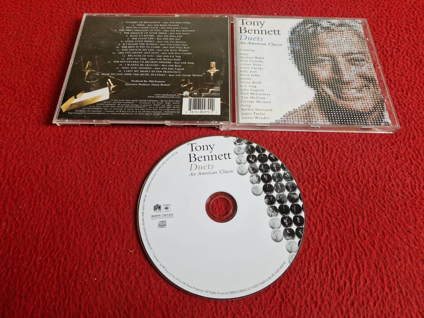 TONY BENNETT DUETS CD