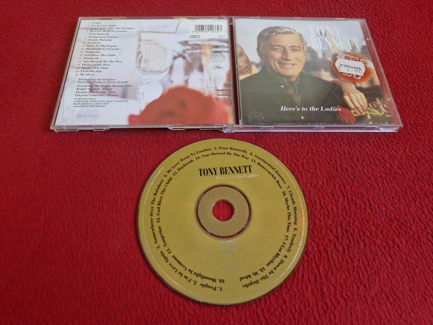 TONY BENNETT HERE'S TO THE LADIES CD