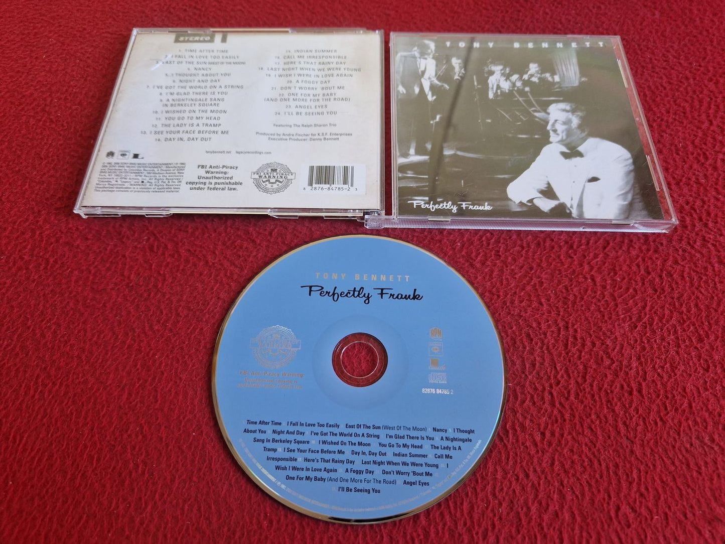 TONY BENNETT PERFECTLY FRANK CD