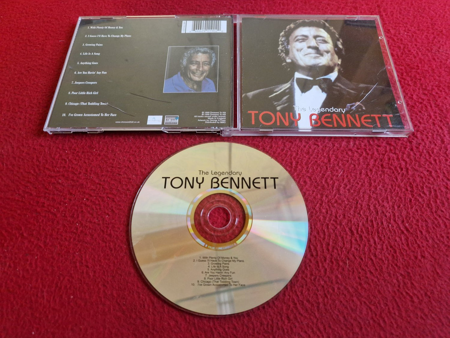 TONY BENNETT THE LEGENDARY CD