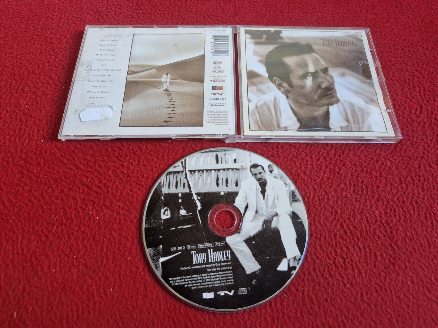 TONY HADLEY - TONY HADLEY CD