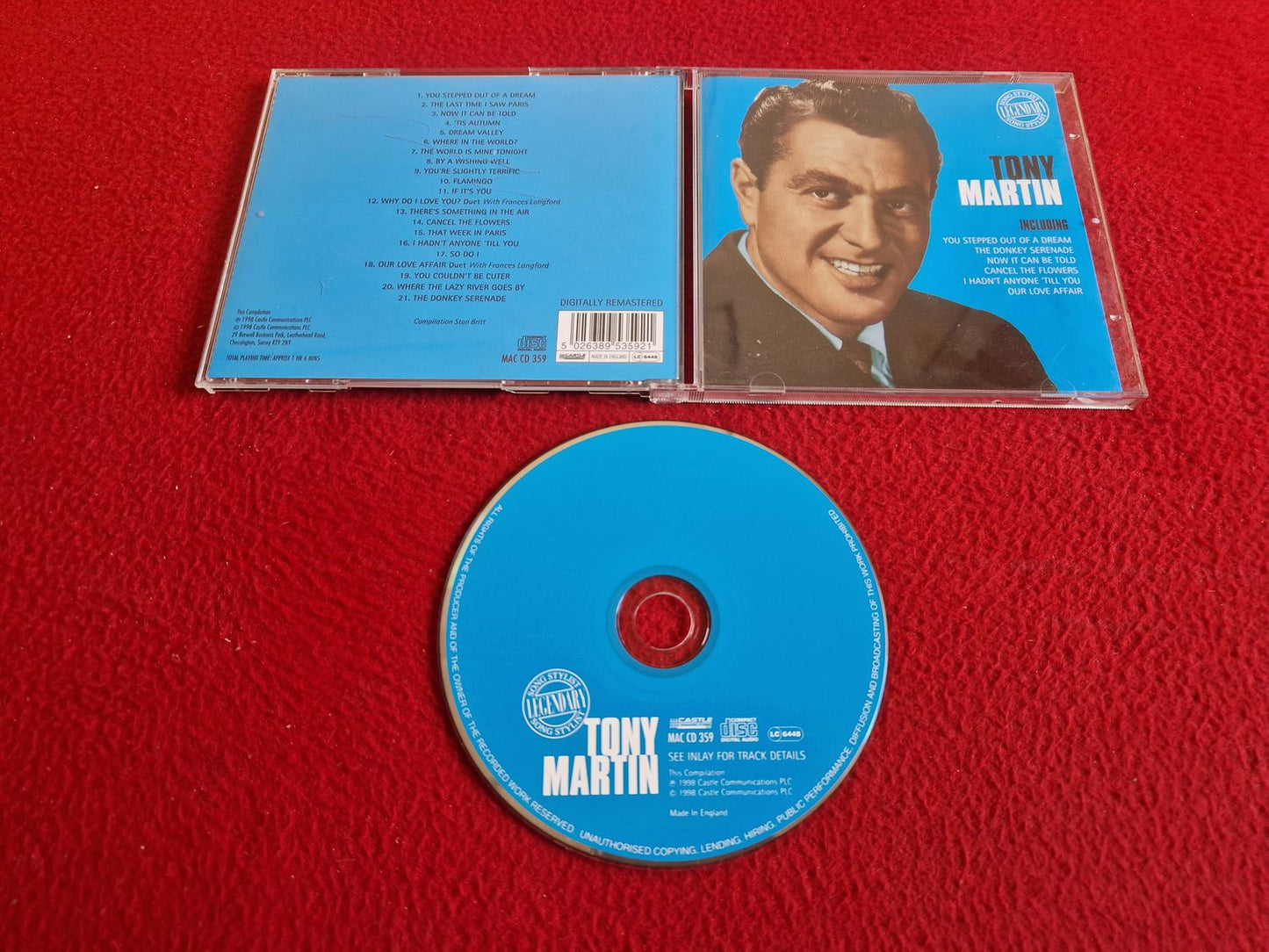 TONY MARTIN - TONY MARTIN CD
