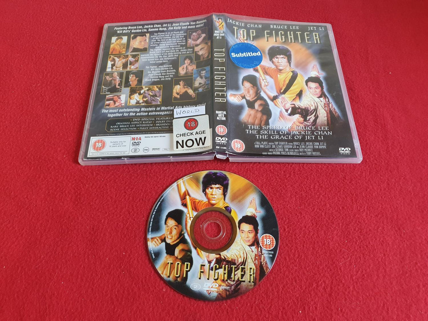 TOP FIGHTER till DVD