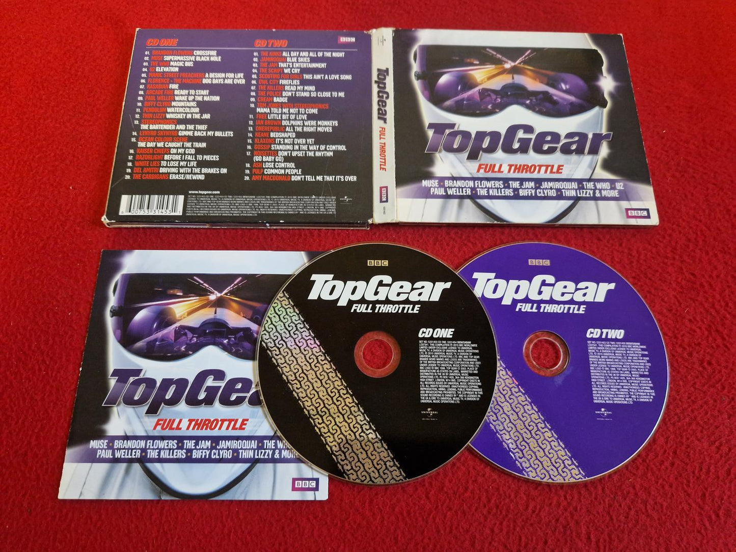 TOP GEAR FULL THROTTLE CD BOX