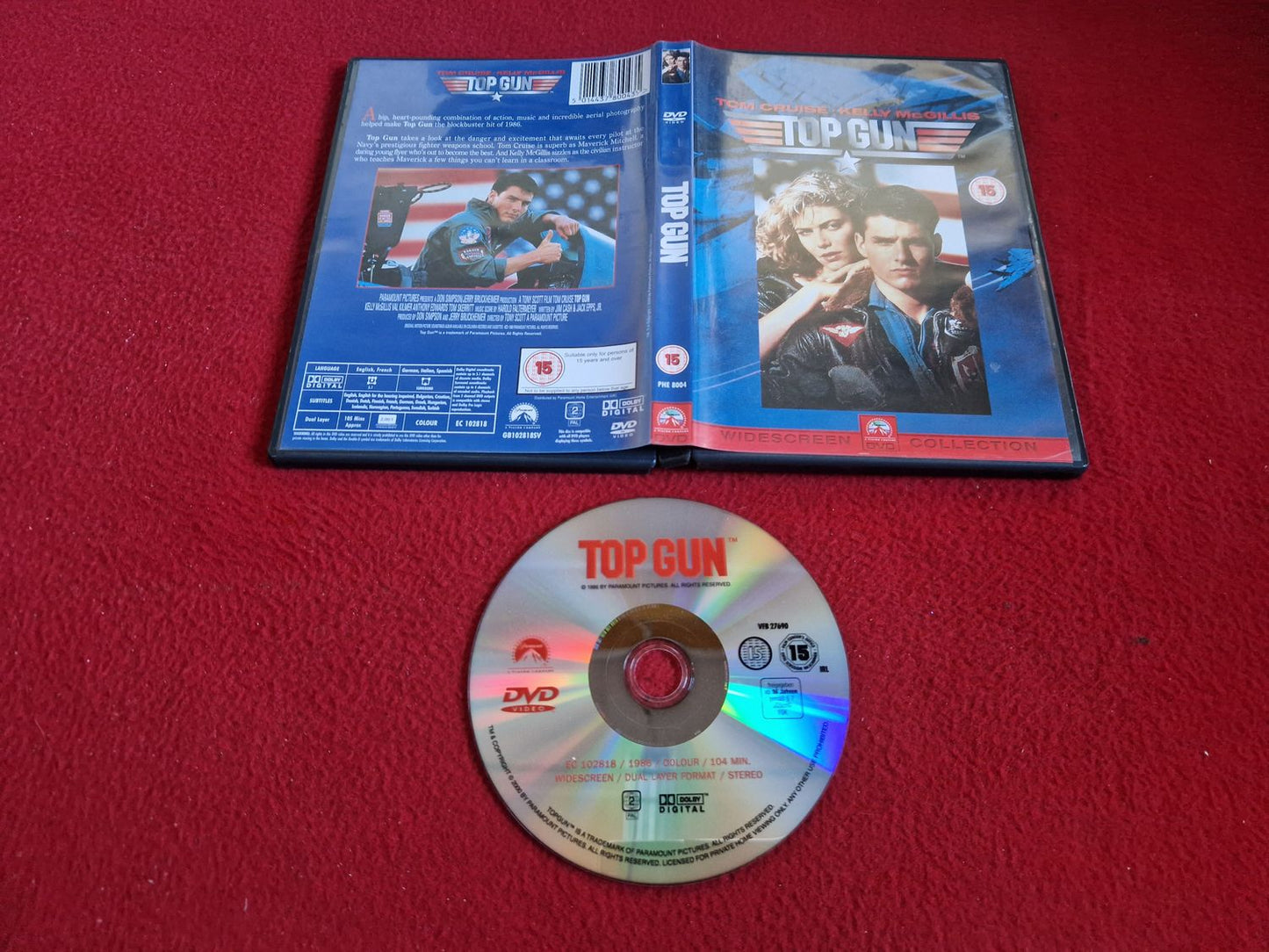 TOP GUN DVD