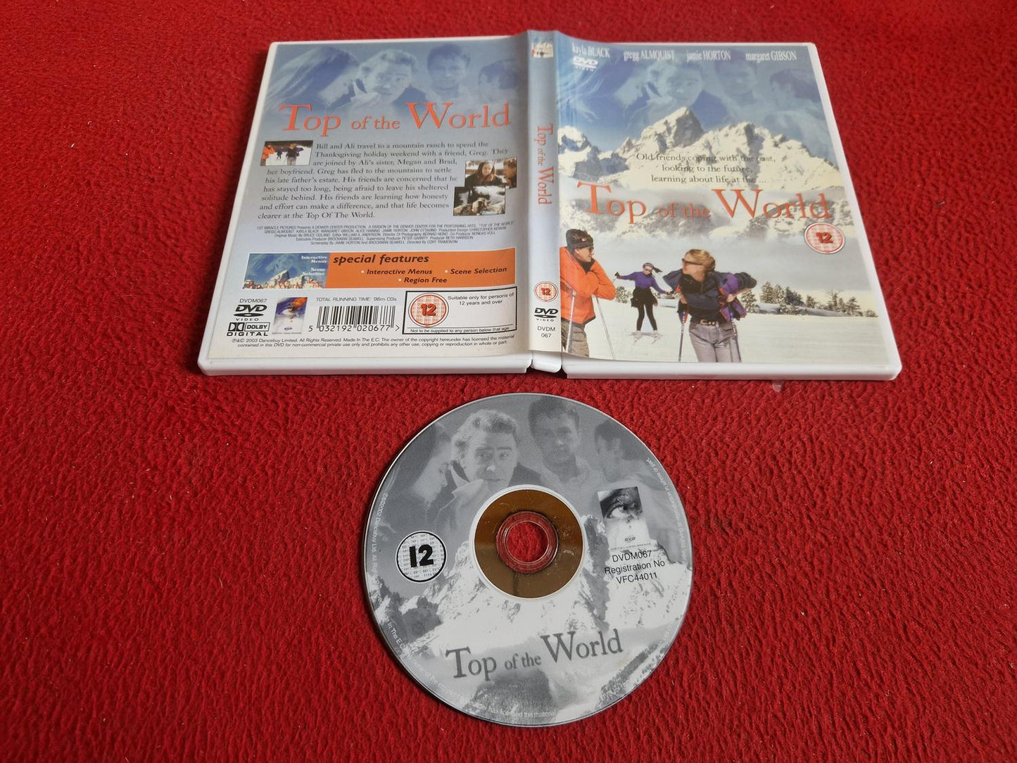 TOP OF THE WORLD DVD