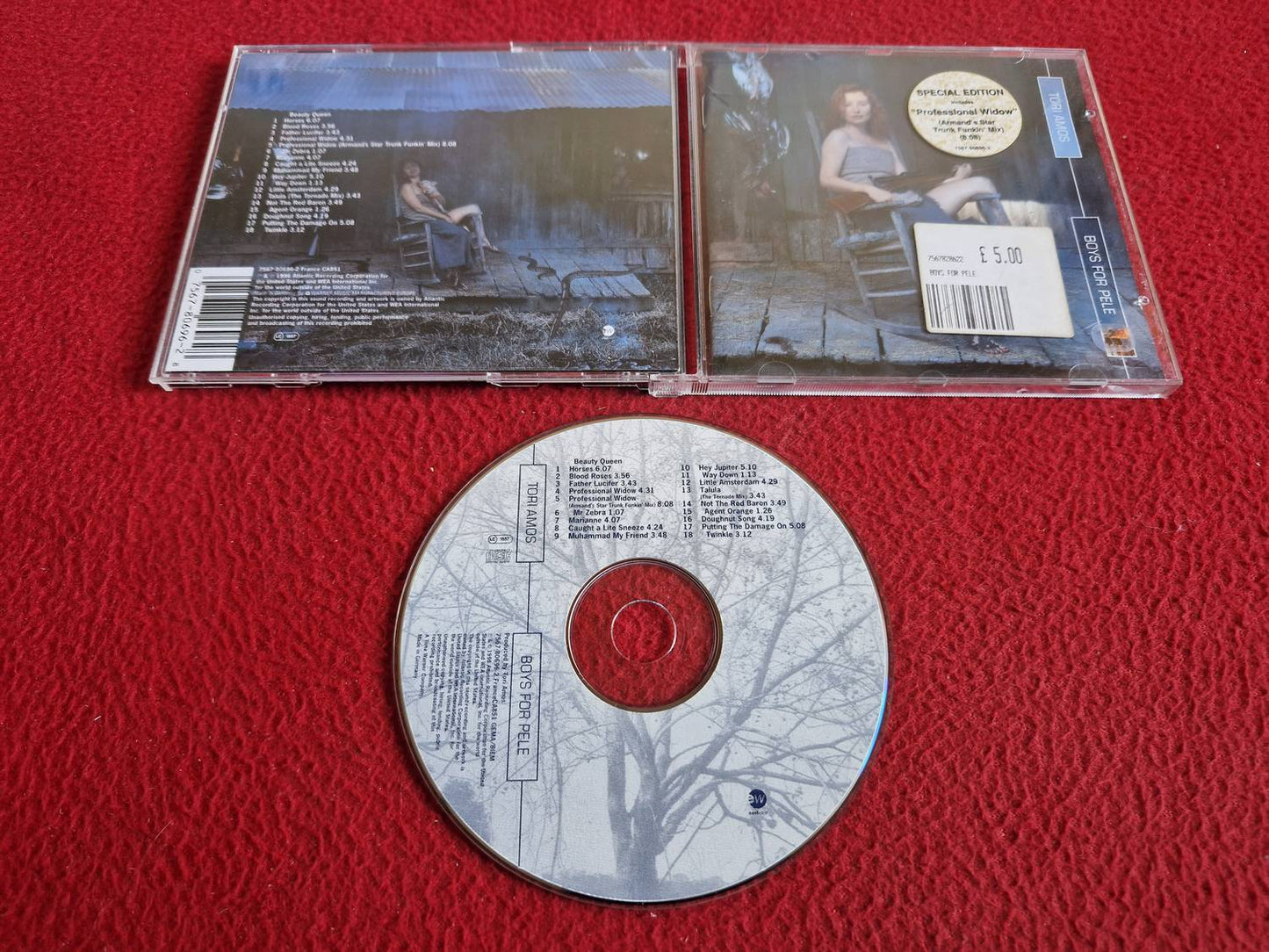 TORI AMOS BOYS FOR PELE CD