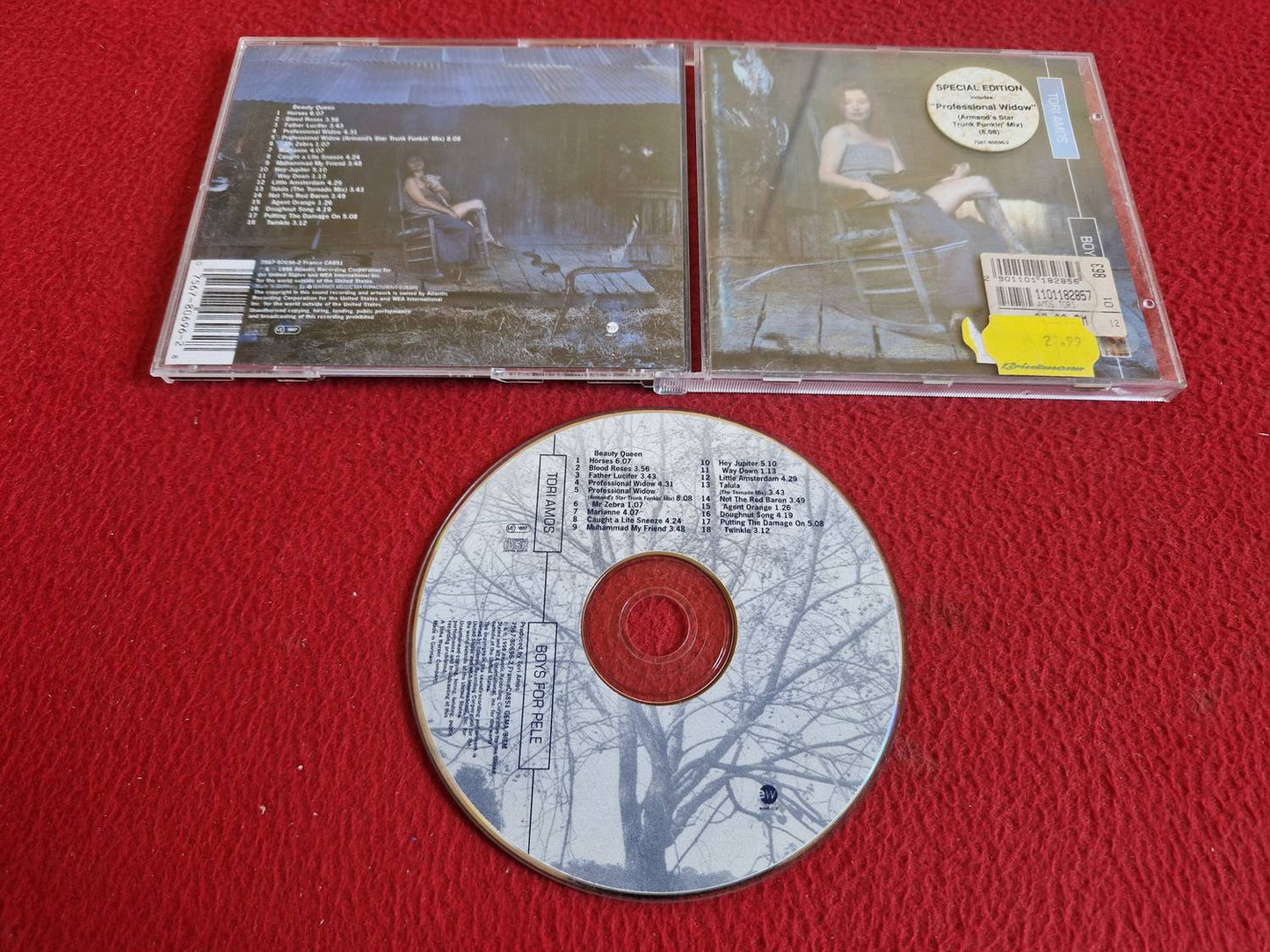 TORI AMOS BOYS FOR PELE CD