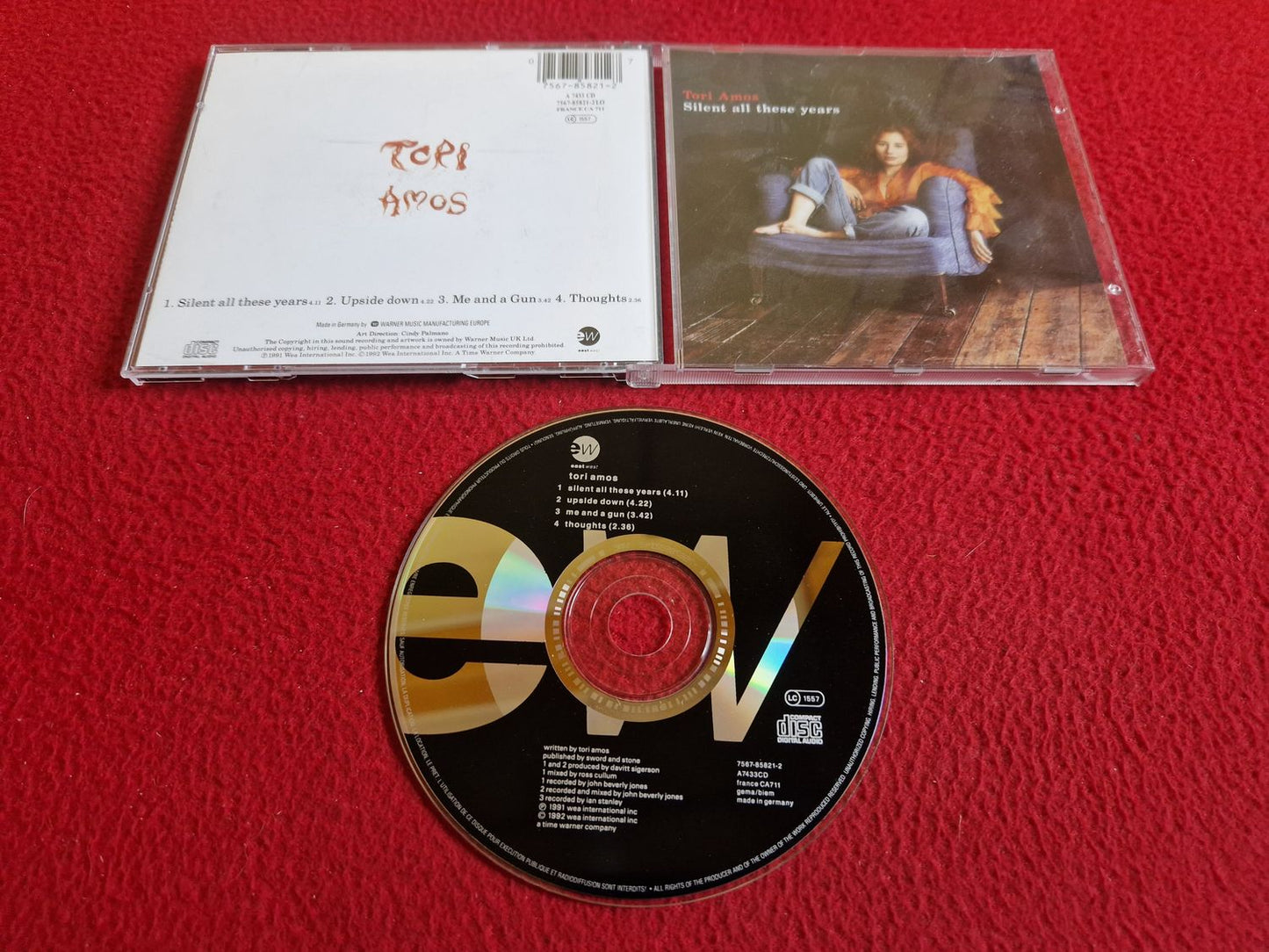 TORI AMOS SILENT ALL THESE YEARS CD