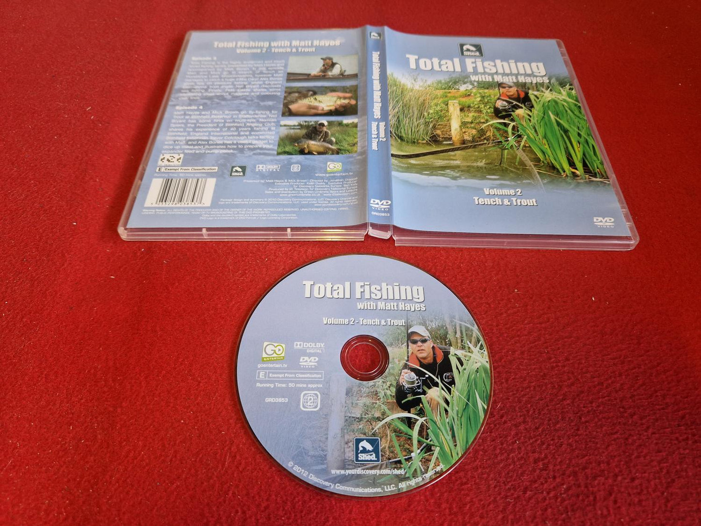 TOTAL FISHING WITH MATT HAYES VOL 2 TENCH & TROUT till DVD