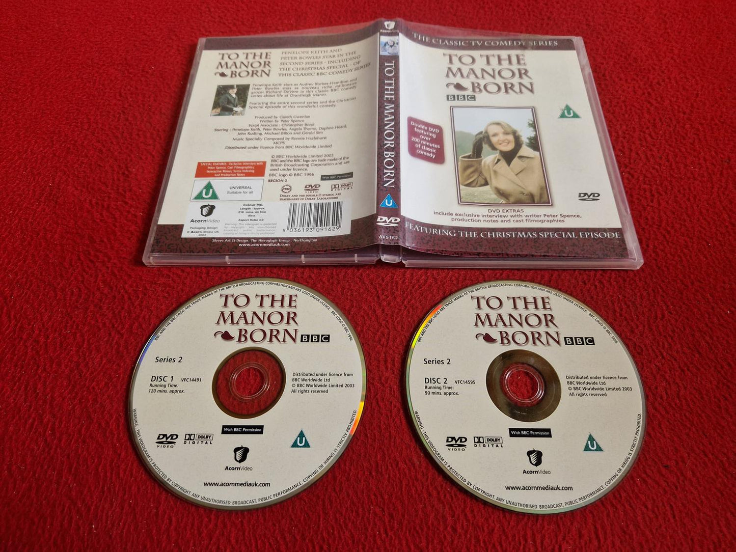 TO THE MANOR BORN SERIES 2 DVD