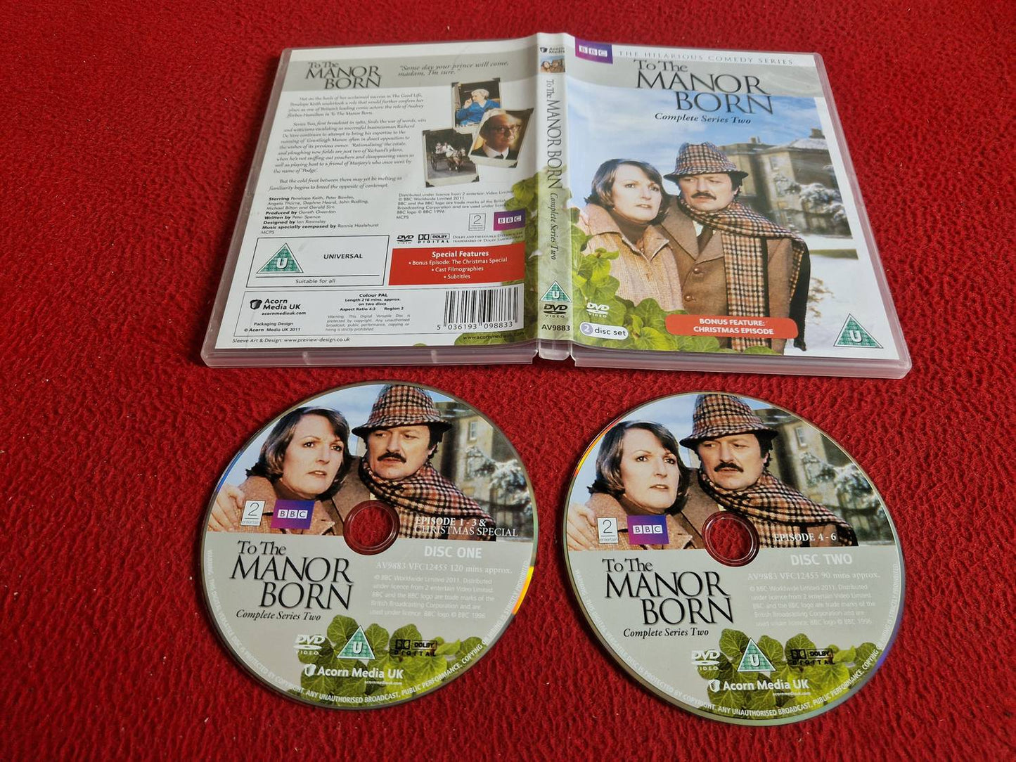 TO THE MANOR BORN SERIES 2 DVD