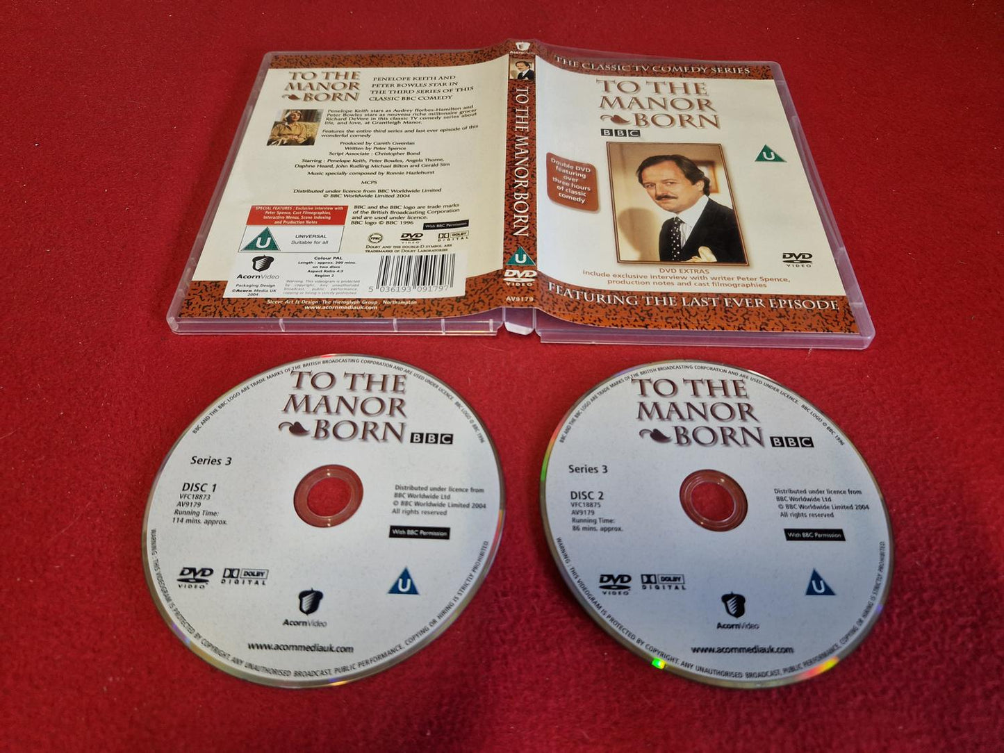 TO THE MANOR BORN SERIES 3 till DVD