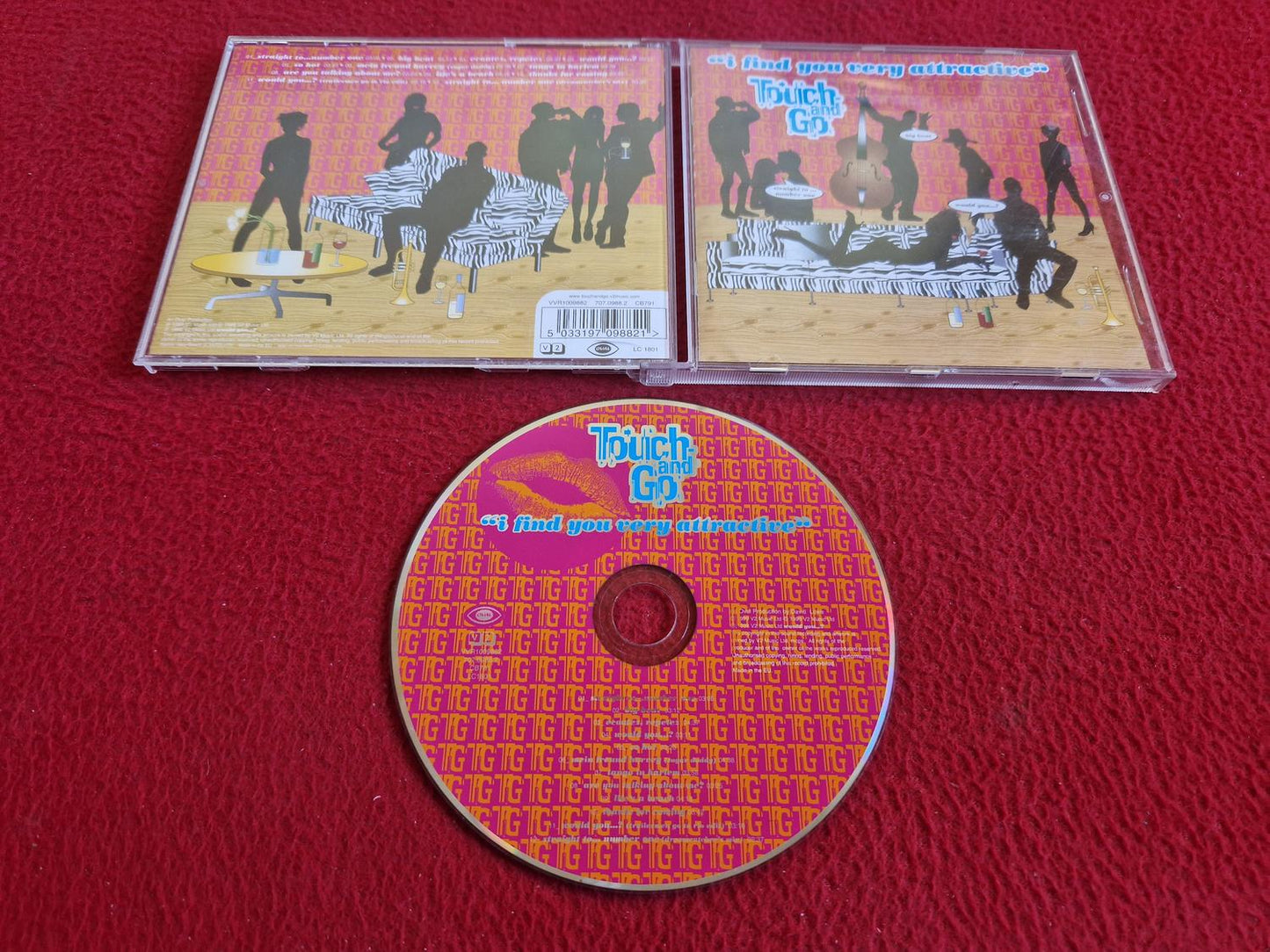 TOUCH AND GO I FIND YOU VERY ATTRACTIVE CD