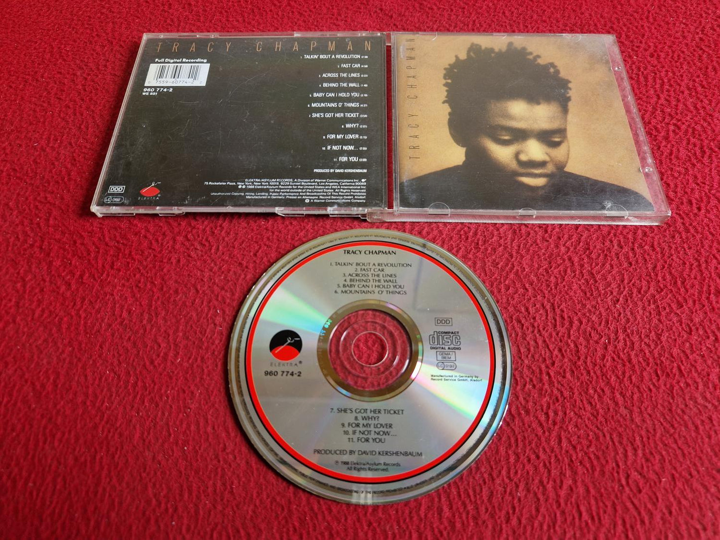 TRACY CHAPMAN / TRACY CHAPMAN CD