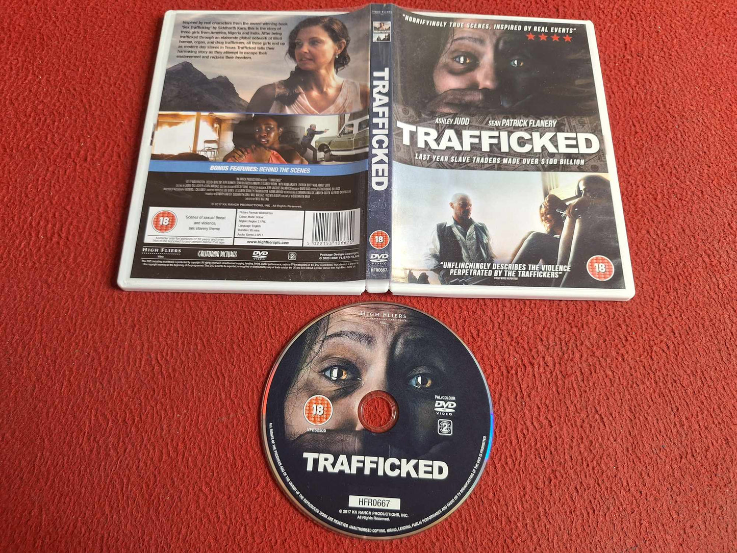 TRAFFICKED DVD