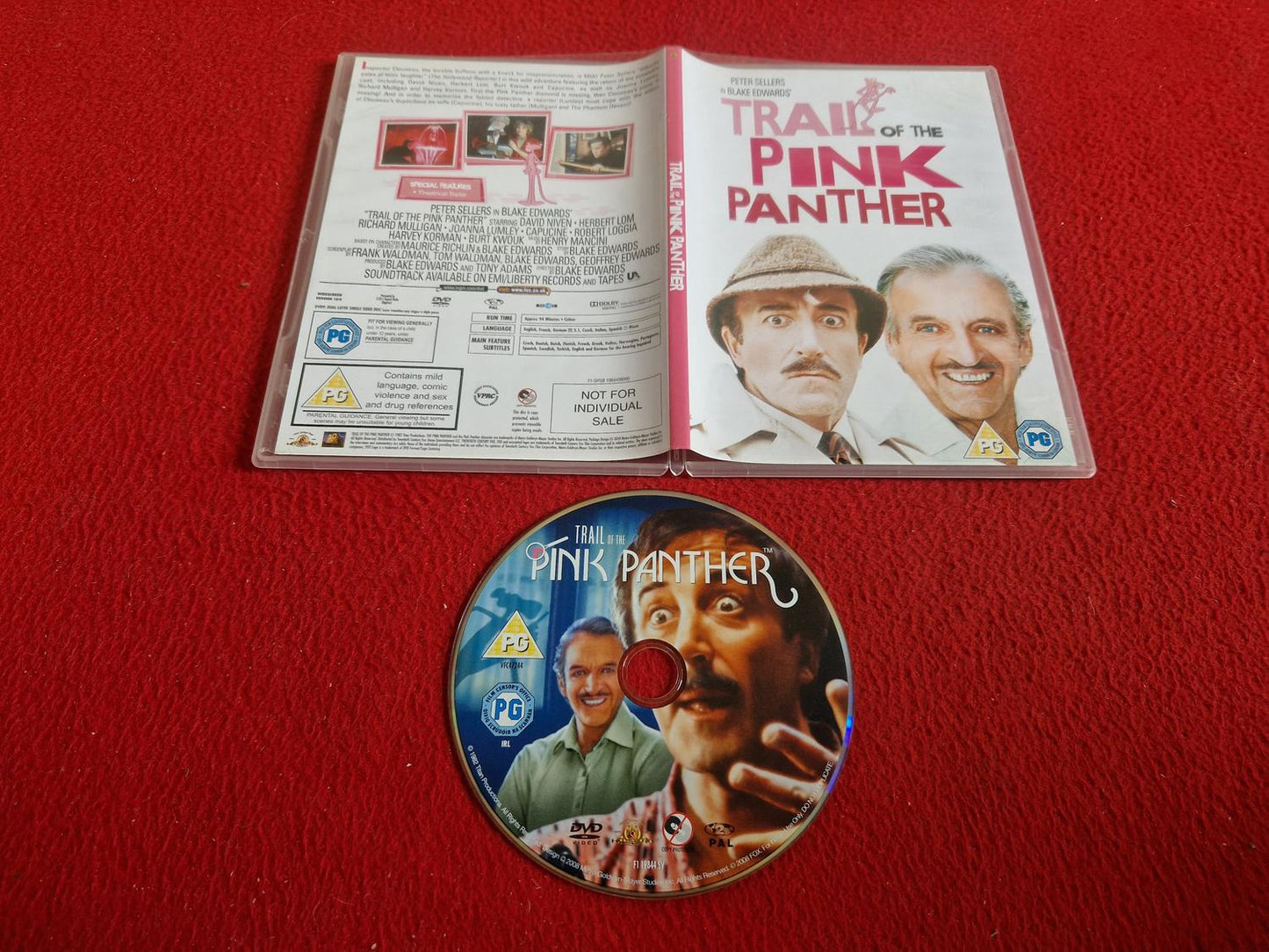 TRAIL OF THE PINK PANTHER DVD