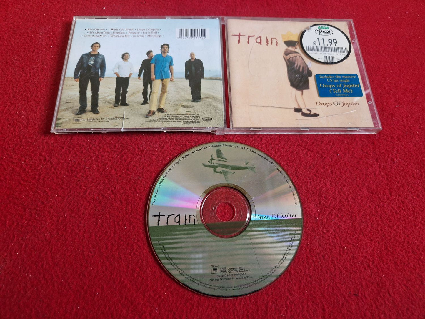 TRAIN DROPS OF JUPITER till CD